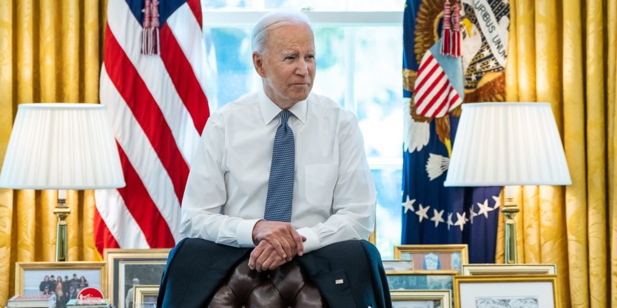 A photo of Joe Biden, President of the U.S.A.