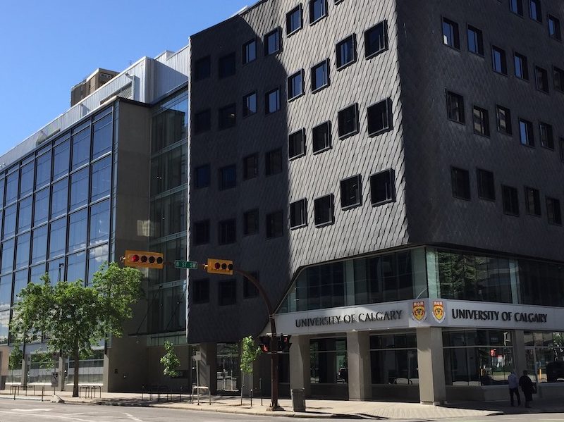 A photo of the downtown home of the University of Calgary’s School of Public Policy.