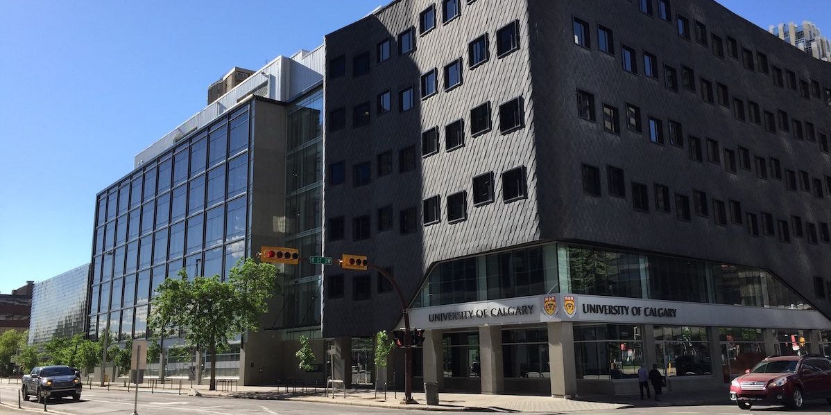 A photo of the downtown home of the University of Calgary’s School of Public Policy.