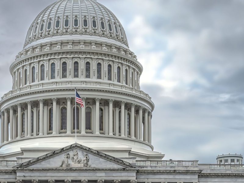 The U.S. Capitol building.