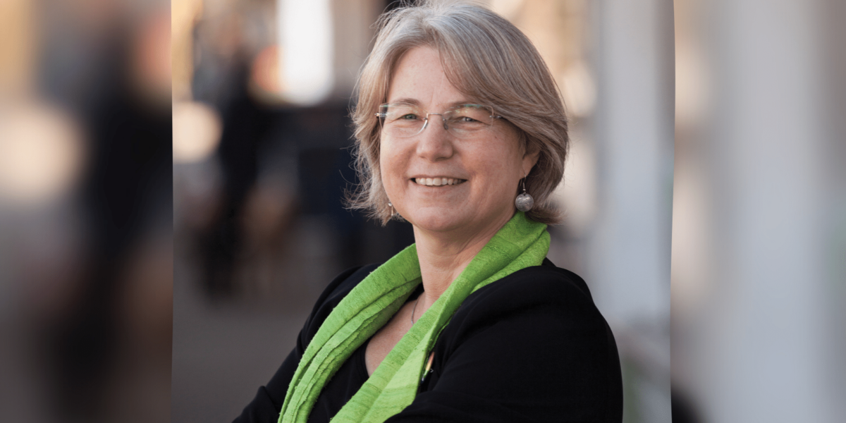 A photo of Lynne Quarmby, a professor of molecular biology and biochemistry at Simon Fraser University