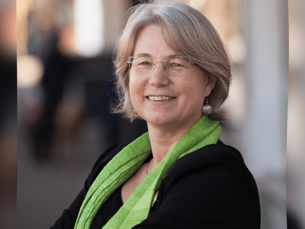 A photo of Lynne Quarmby, a professor of molecular biology and biochemistry at Simon Fraser University