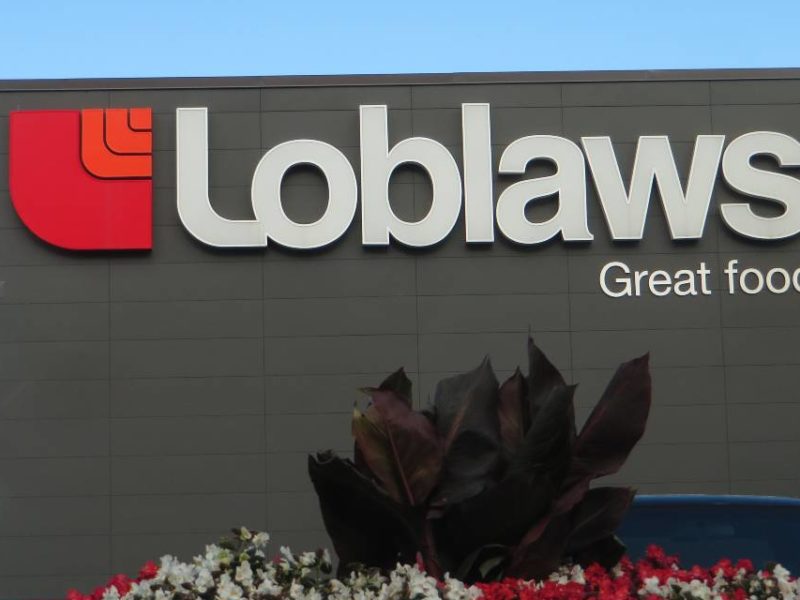 A Loblaws food market in Ottawa, ON.