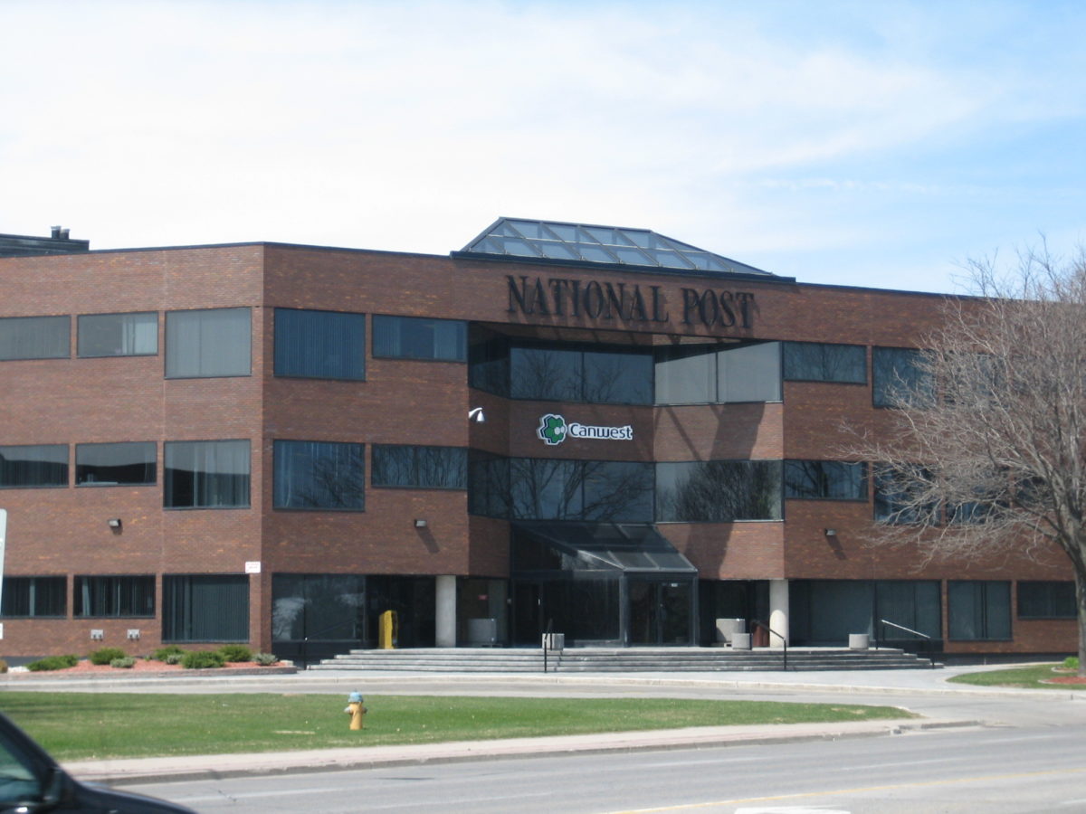 The National Post building.