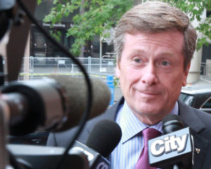 Former Toronto Mayor John Tory.