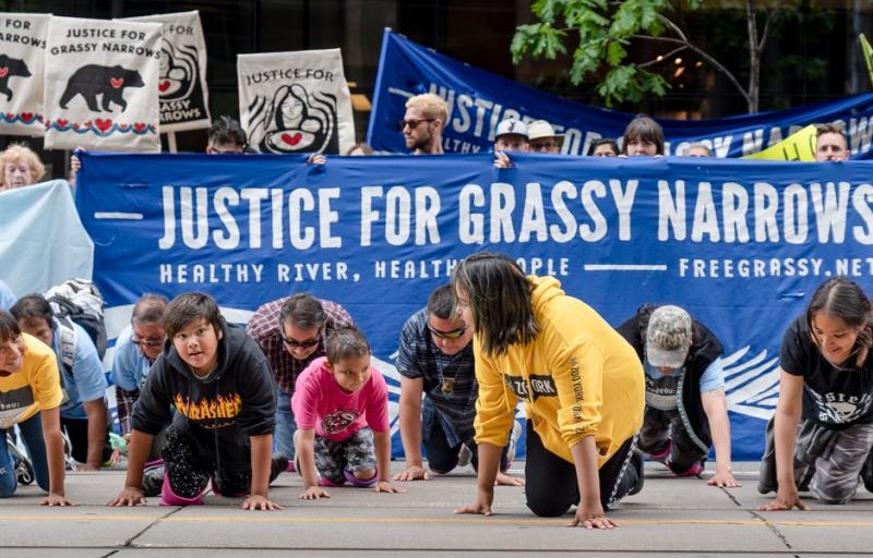 From the Grassy Narrows river run in 2019.