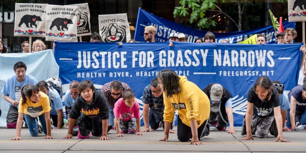 From the Grassy Narrows river run in 2019.