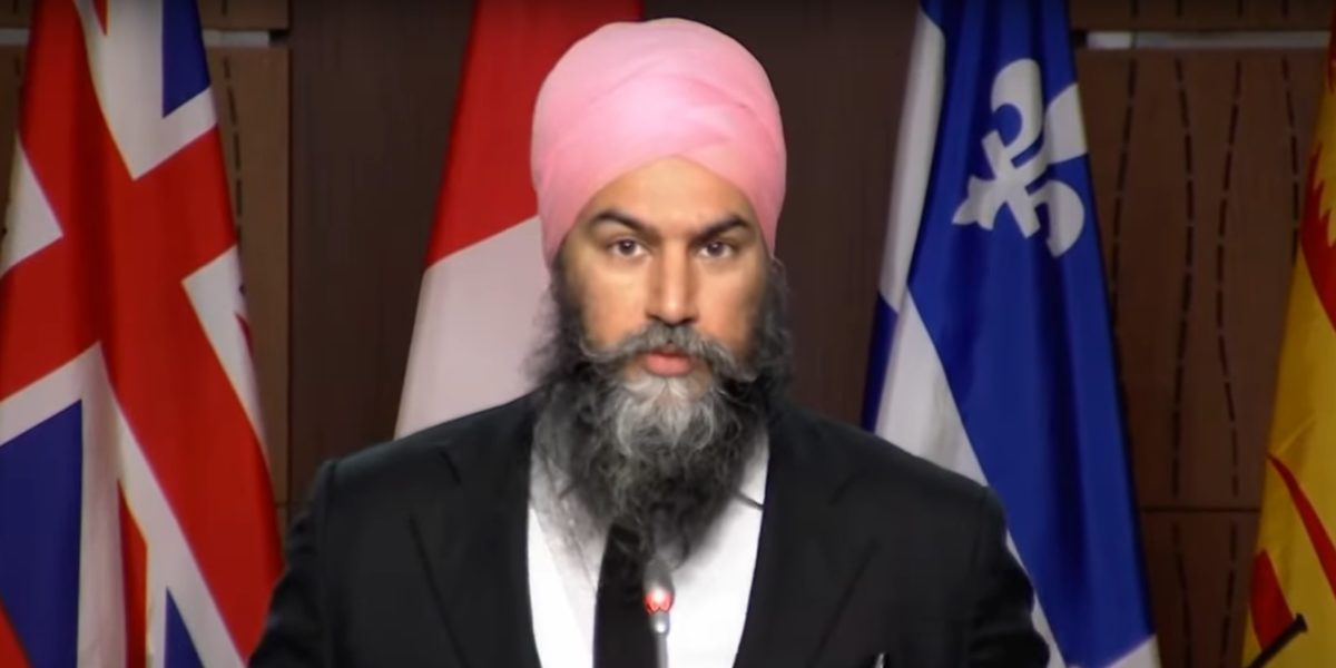 NDP leader Jagmeet Singh in November of 2022.