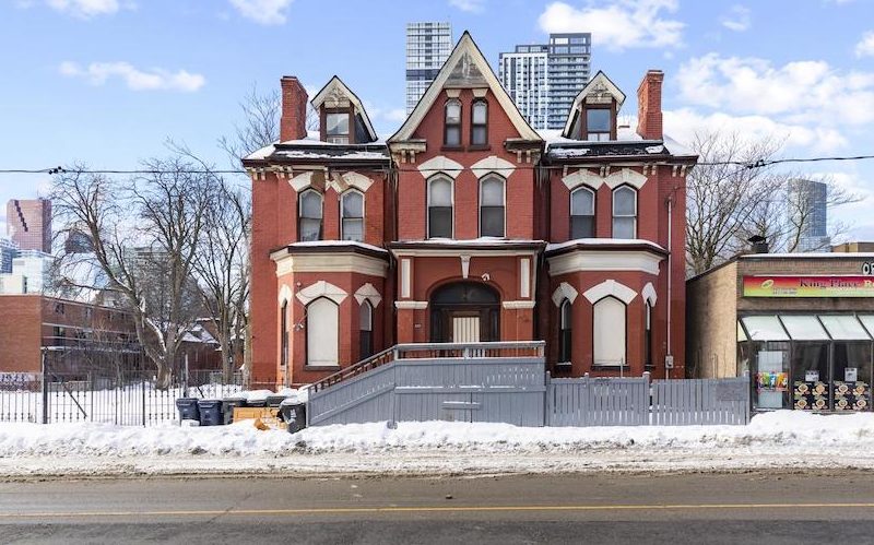 The building located at 213-230 Sherbourne.