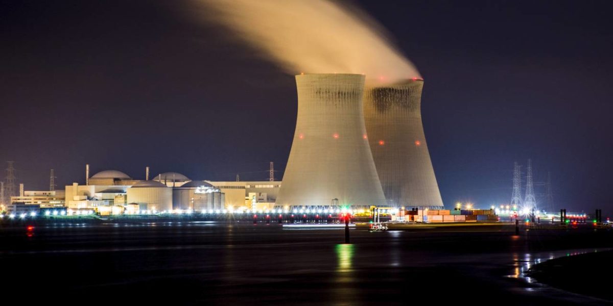 A nuclear power plant in Belgium.