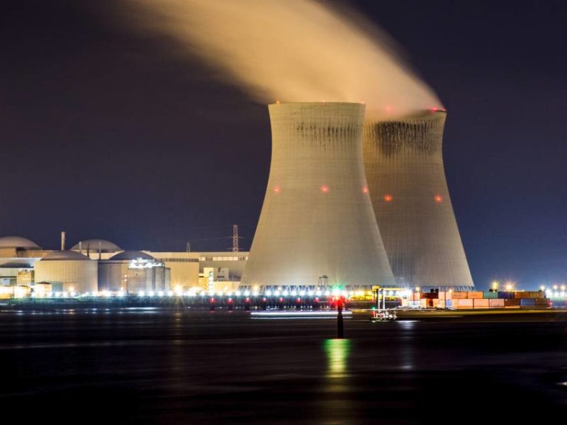 A nuclear power plant in Belgium.