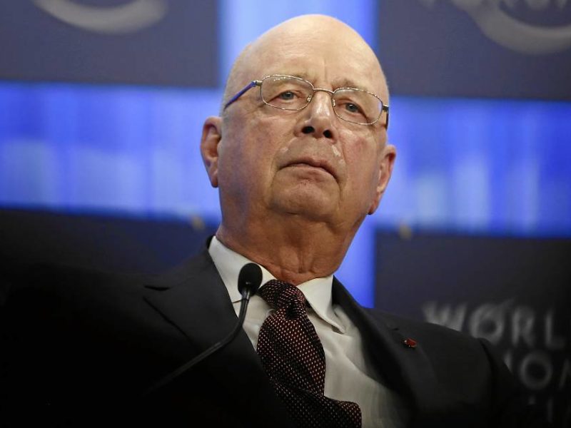 Klaus Schwab, Executive Chairman of the World Economic Forum.