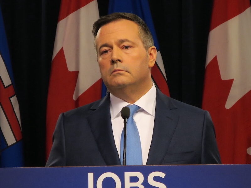 A photo of former Alberta premier Jason Kenney.