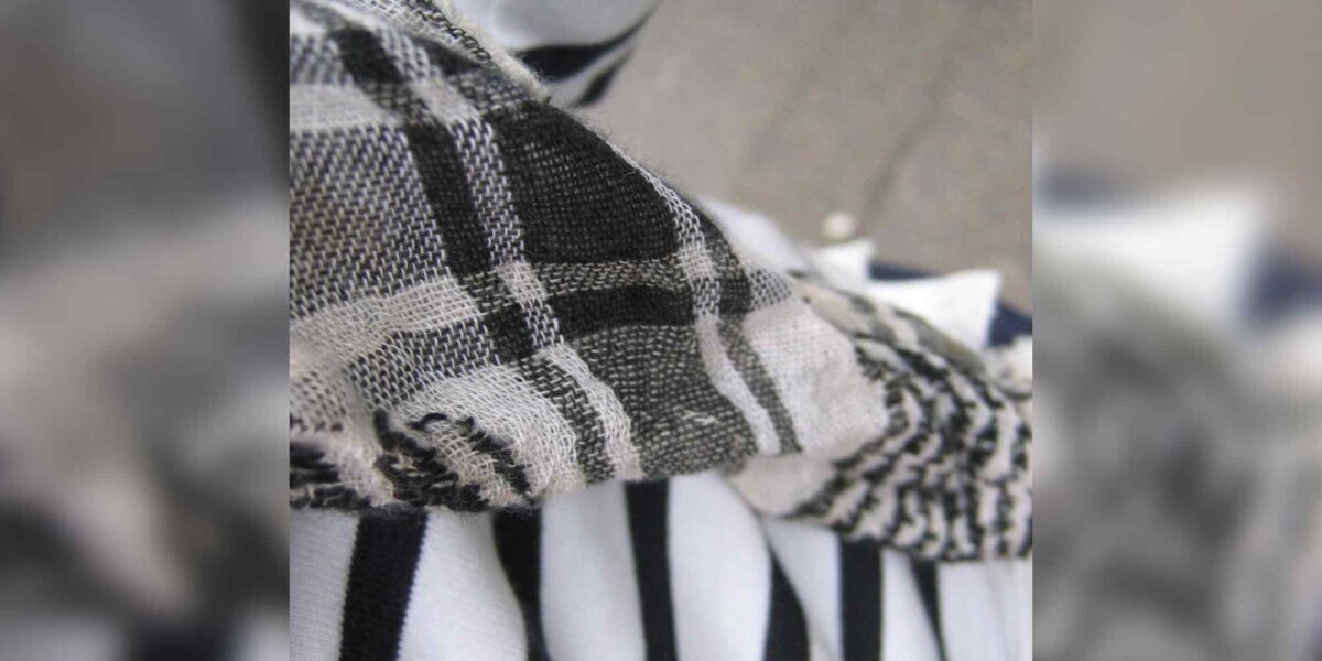 An example of a keffiyeh.