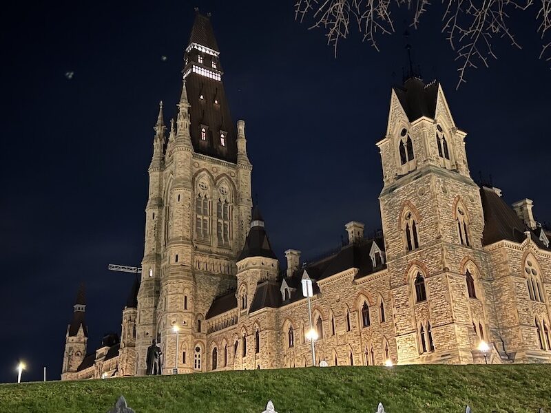 Parliament's West Block building.