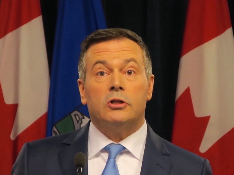 Alberta’s premier at the time, Jason Kenney, soon after his United Conservative Party’s election in 2019.
