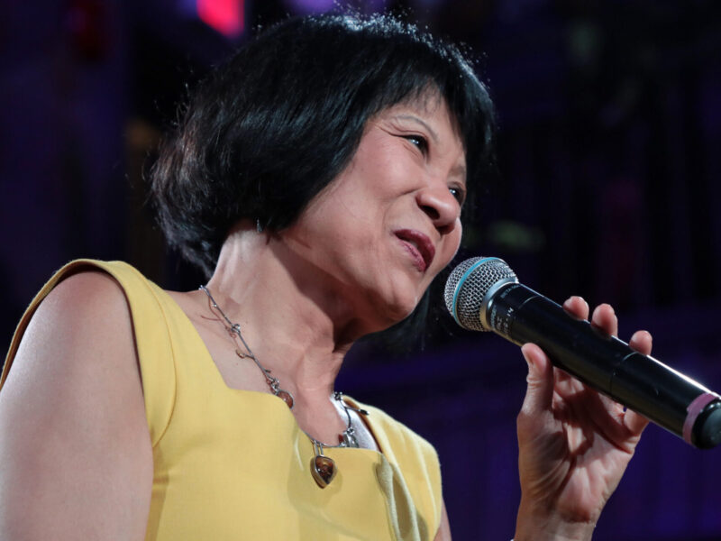 Olivia Chow during her victory speech at the Great Hall in Toronto on Monday, June 26, 2023