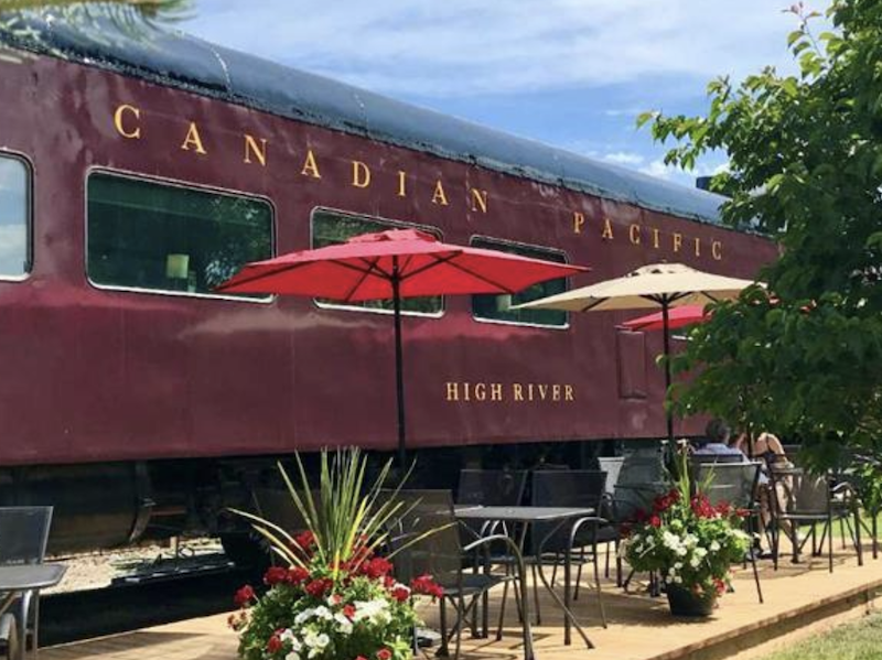 The Dining Car at High River, owned for the moment by Alberta Premier Danielle Smith and her husband.