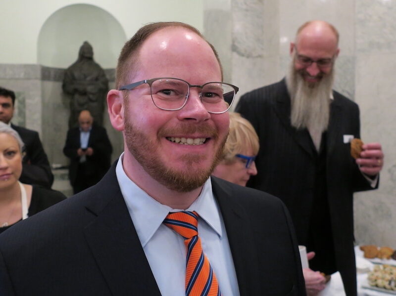 Former Banff-Cochrane MLA Cameron Westhead during his time in the Legislature.