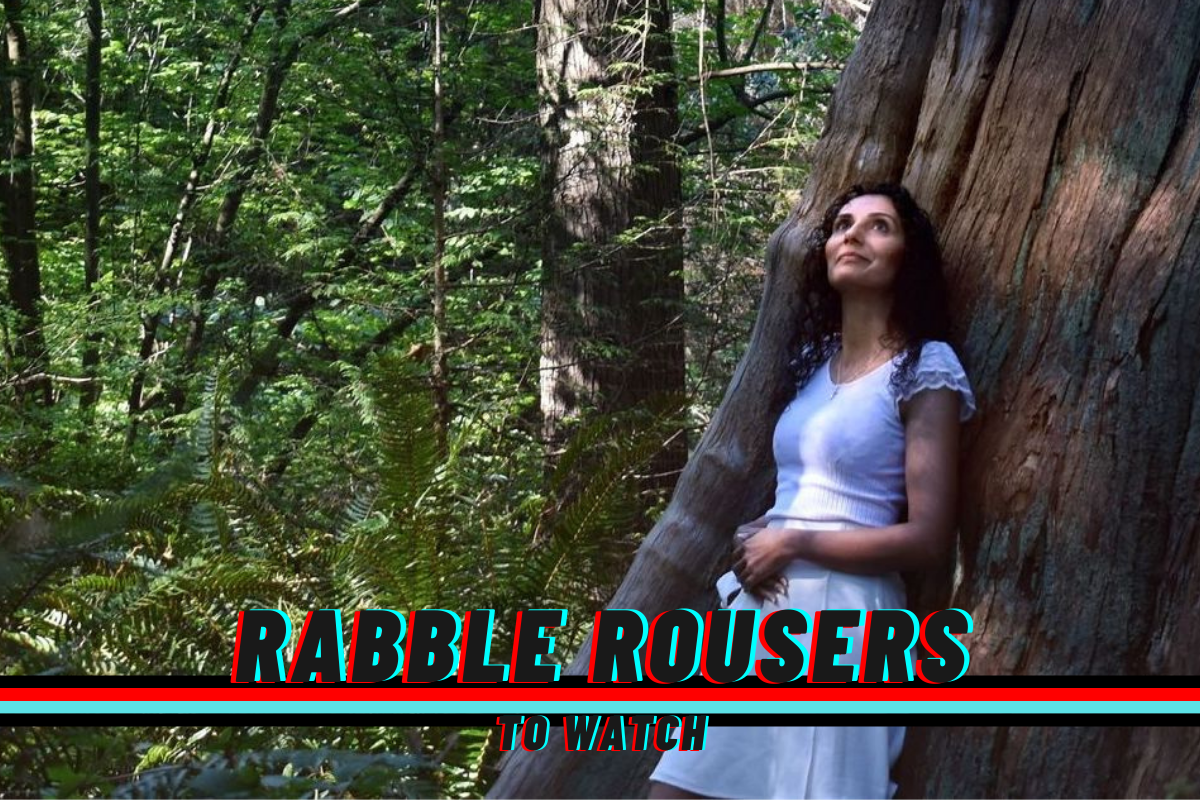 rabble rousers to watch logo and Neelam Chadha