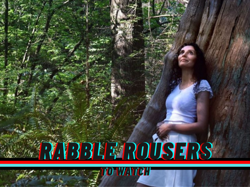 rabble rousers to watch logo and Neelam Chadha