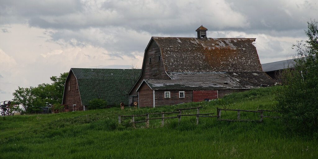 An old rural barn.