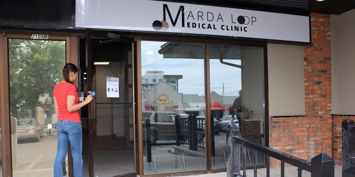 The Marda Loop Medical Clinic in Calgary.