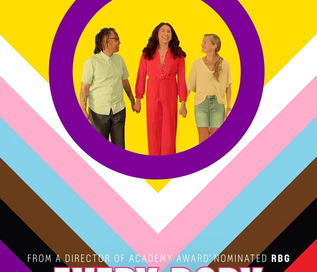 Promotional film poster for "Every Body" about the movement fighting for human rights for intersex people.