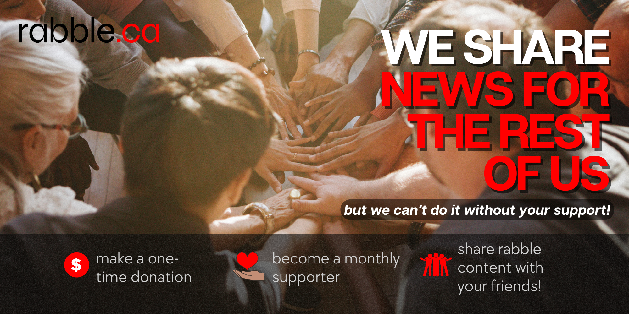 Be a rabble rouser: Support rabble today! - rabble.ca