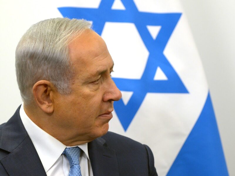 Israeli Prime Minister Benjamin Netanyahu.