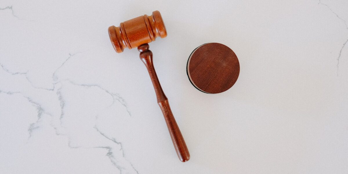 A wooden Gavel