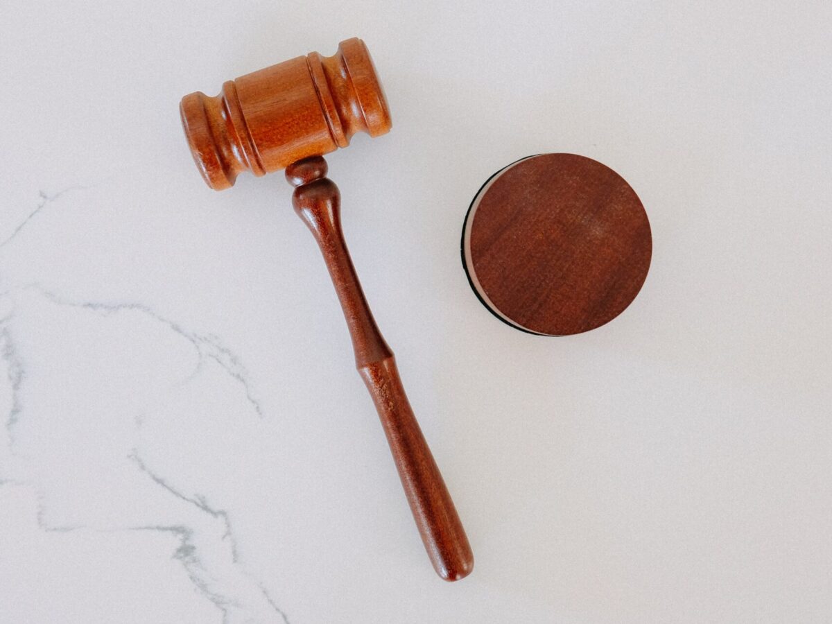 A wooden Gavel