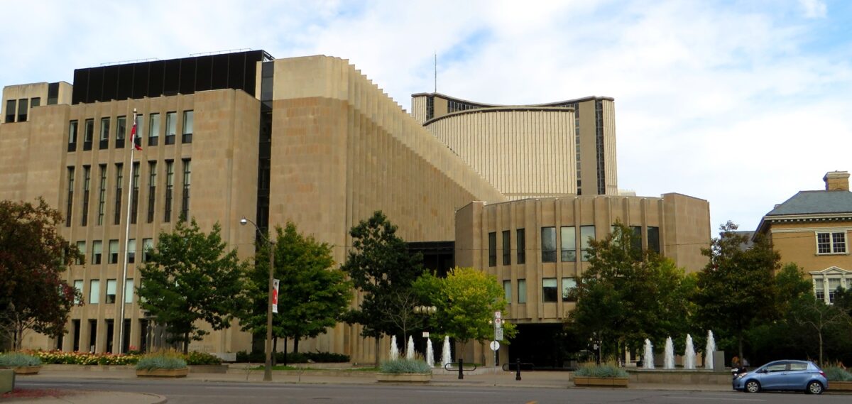 The Ontario Superior Court of Justice building in Toronto.