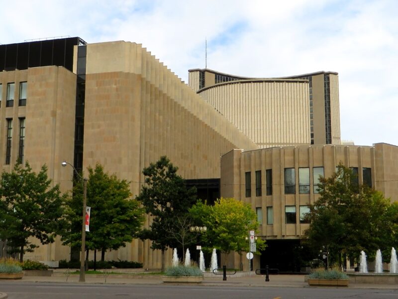 The Ontario Superior Court of Justice building in Toronto.