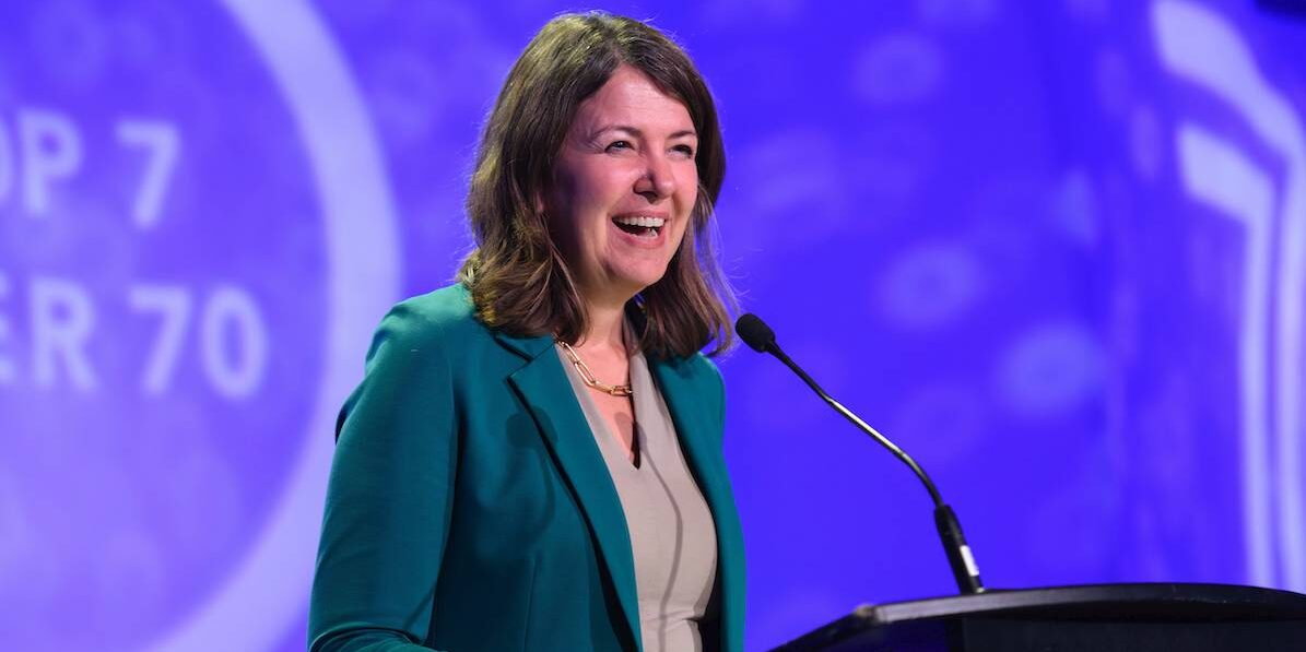 Alberta Premier Danielle Smith.