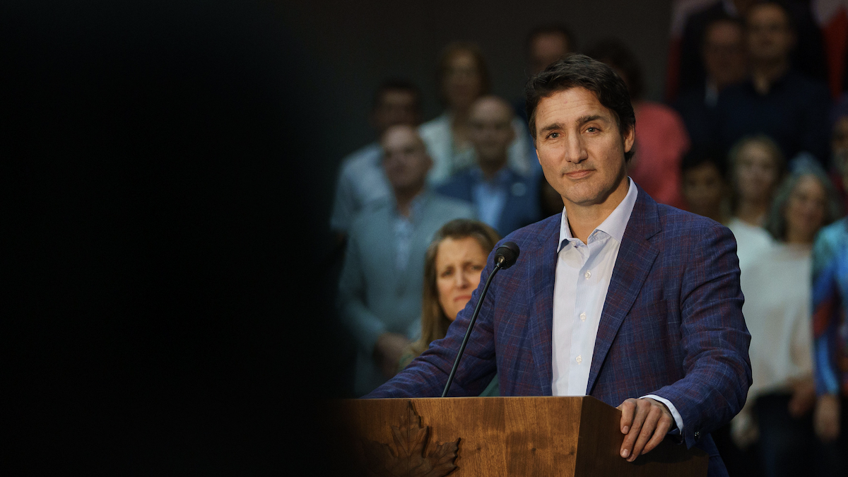 Prime Minister Justin Trudeau