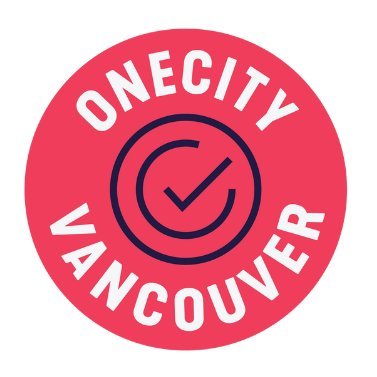 The One City Vancouver logo.