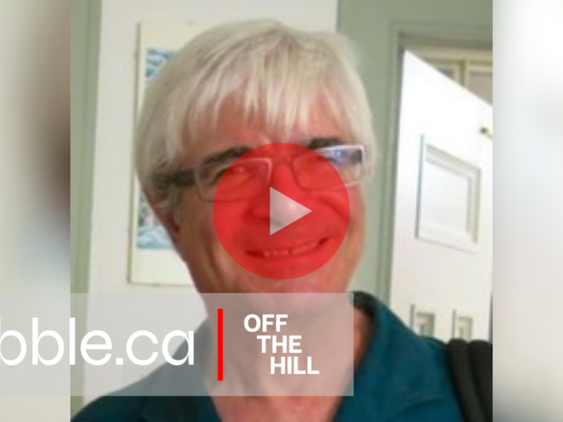 Karl Nerenberg, Off the Hill and rabble.ca logo.