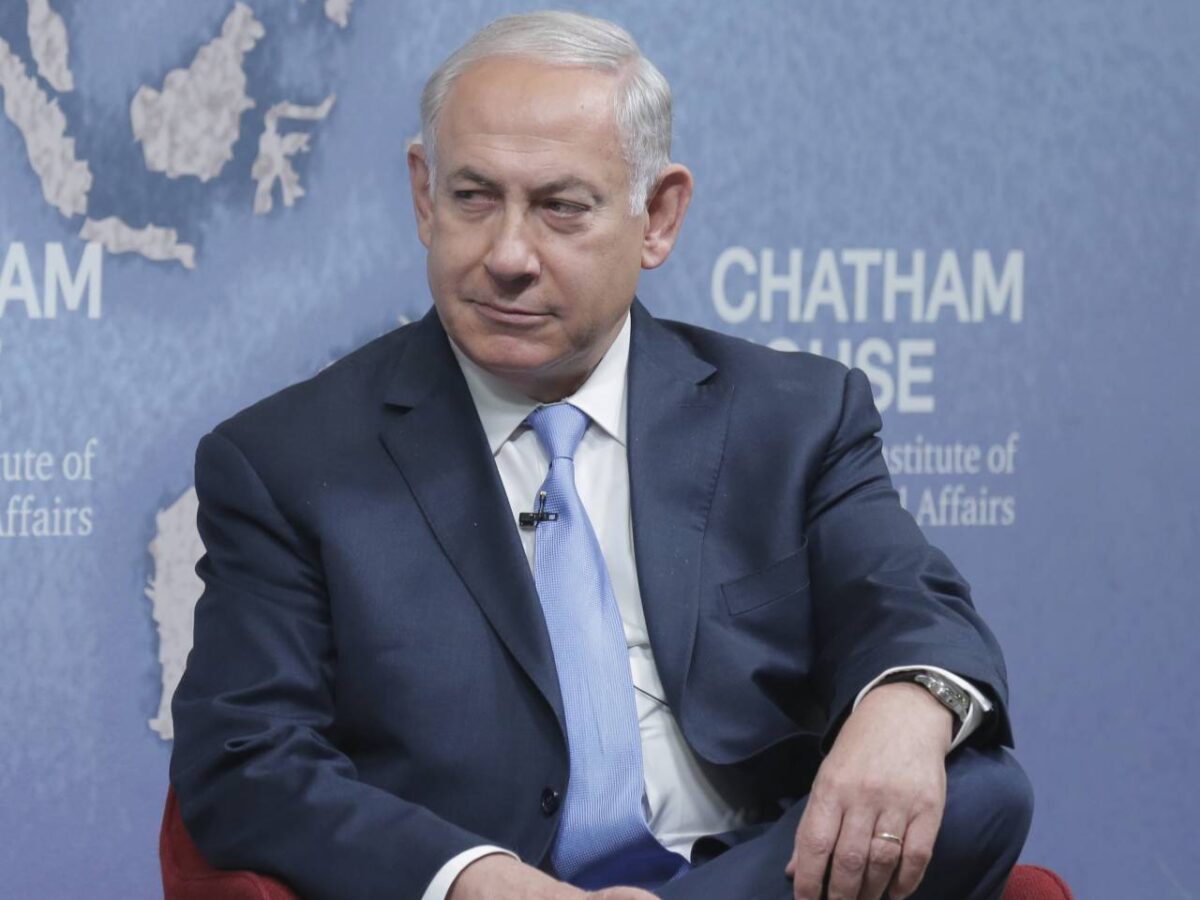 Israeli Prime Minister Benjamin Netanyahu.