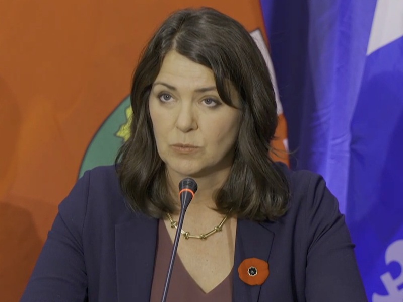 Alberta Premier Danielle Smith.