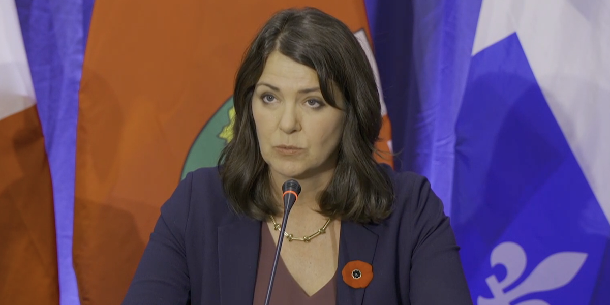 Alberta Premier Danielle Smith.