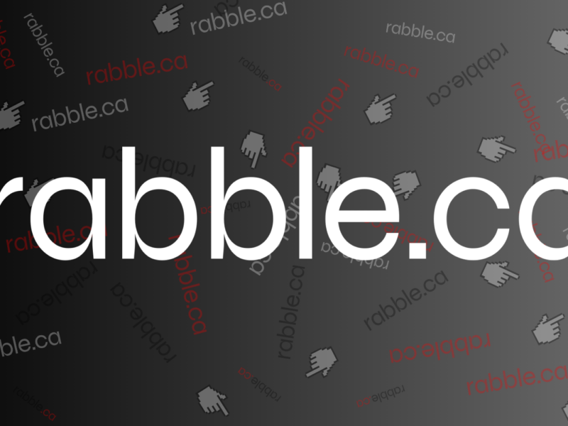 rabble.ca logo on a dark background