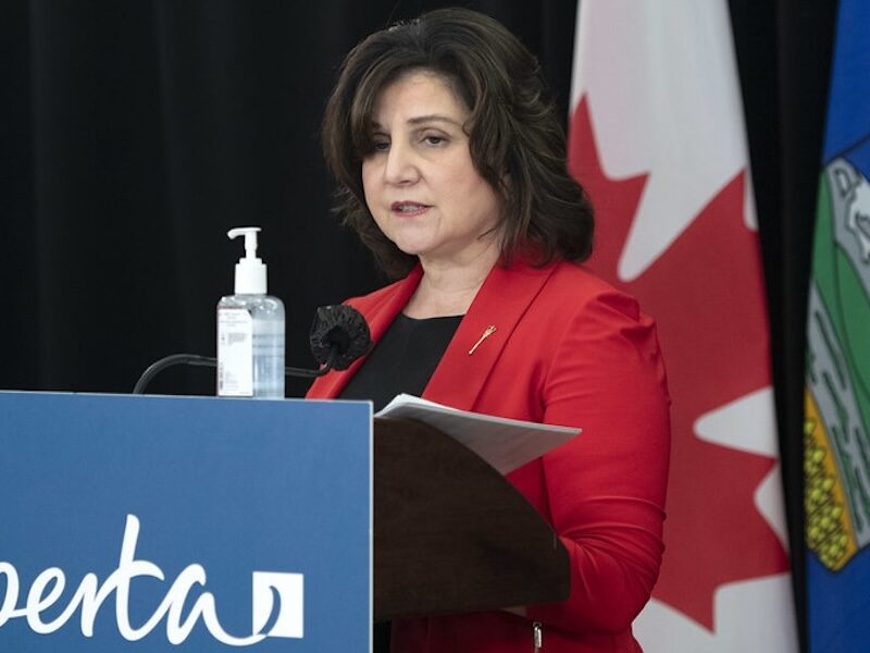 Alberta Health Minister Adriana LaGrange in 2021