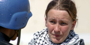 Rachel Corrie died on March 16, 2003 in Gaza.