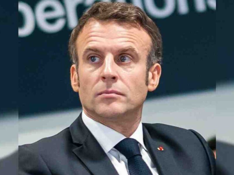 French President Emmanuel Macron.