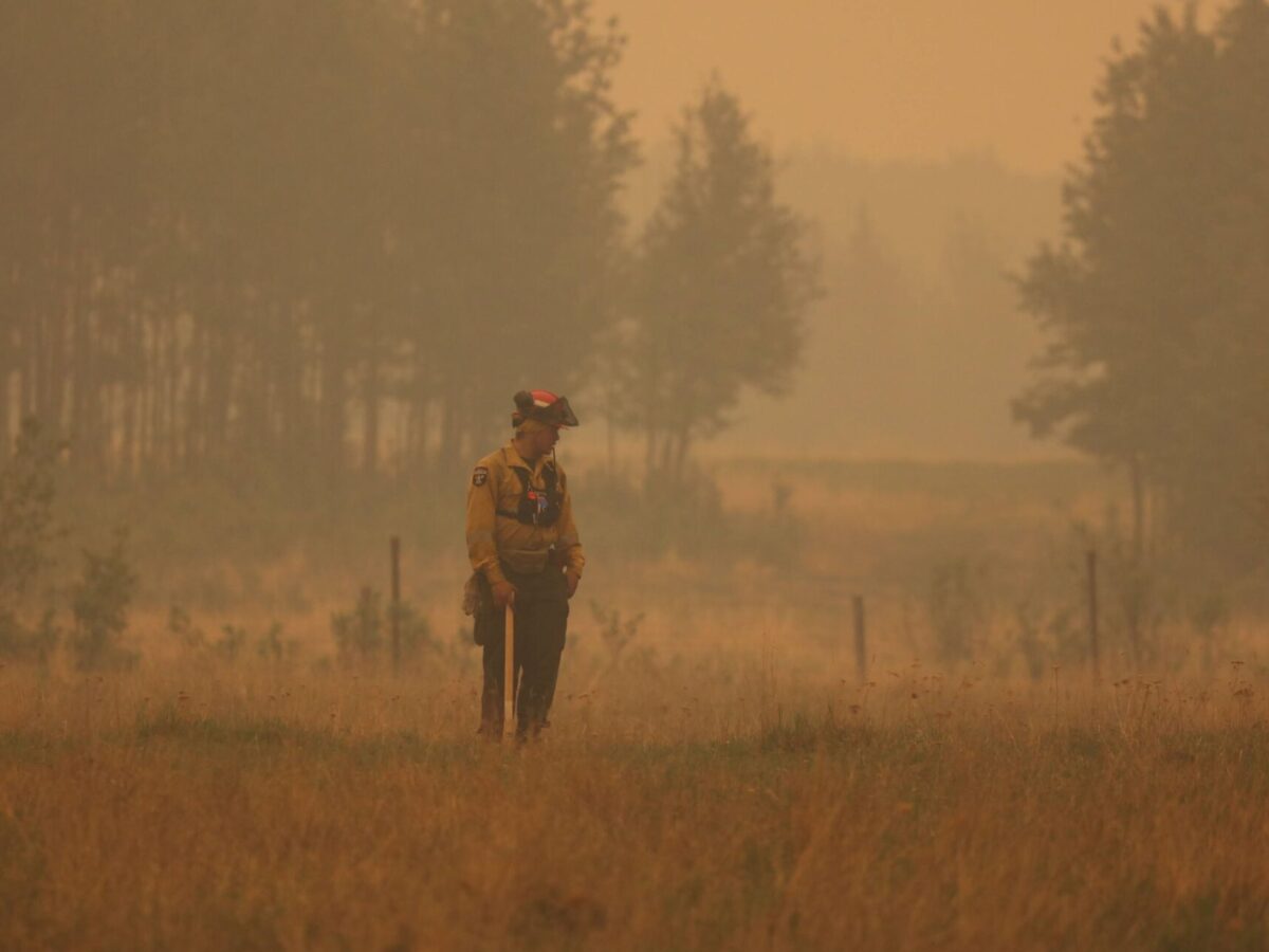 Wildfire personnel deployed near Sturgeon Lake Cree Nation.