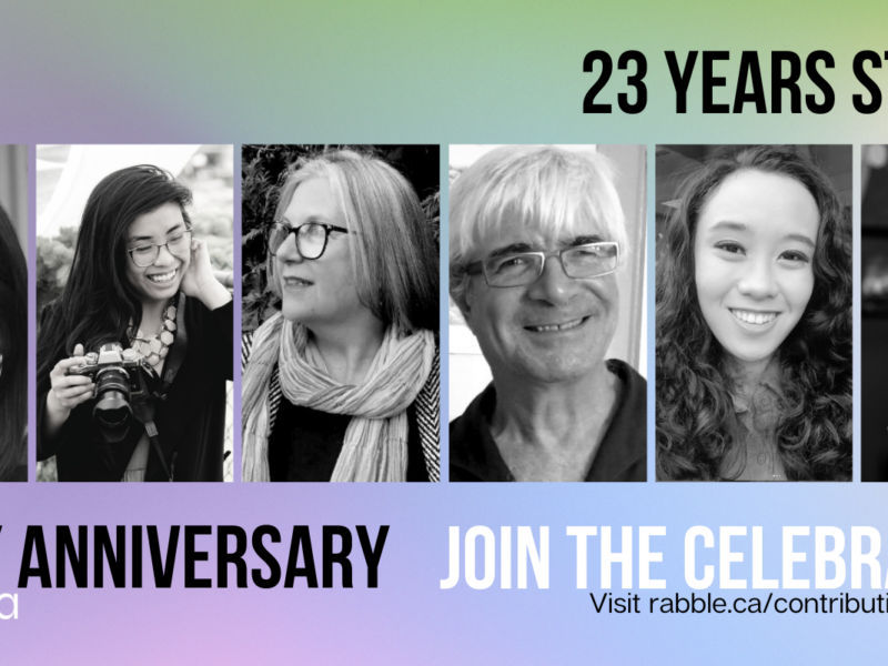 rabble.ca celebrates 23 years online