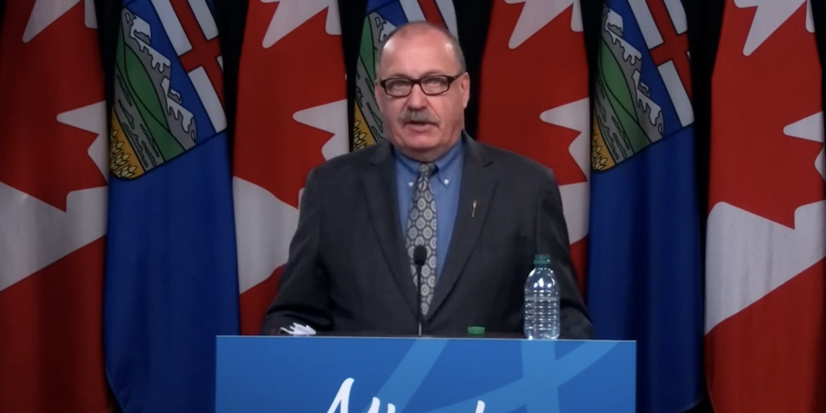 Alberta Municipal Affairs Minister Ric McIver.