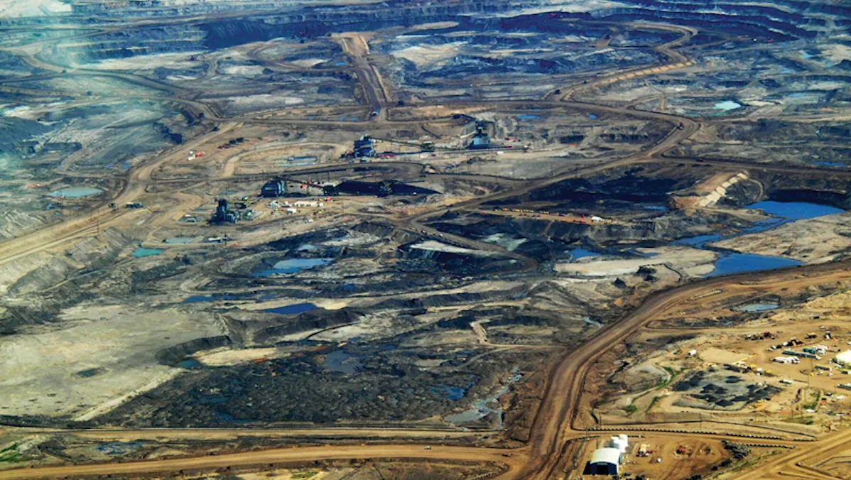 A scene from the Alberta oilsands in 2008