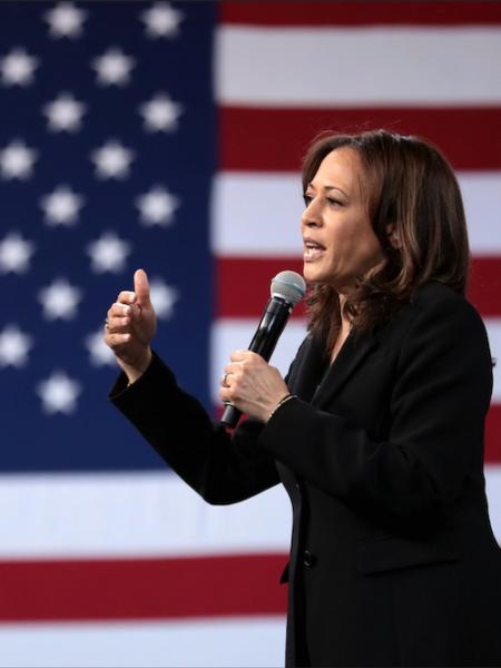 Kamala Harris is the first debate opponent to put the bully in his place